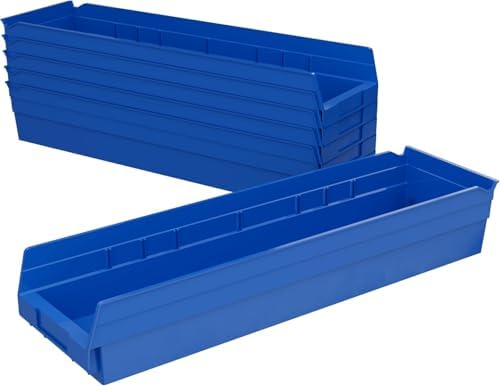 Alternative view of 30164 24 – 6 4-inç plastik çöp kutusu Box raf kuş yuvası, mavi, Fall 6, 30164