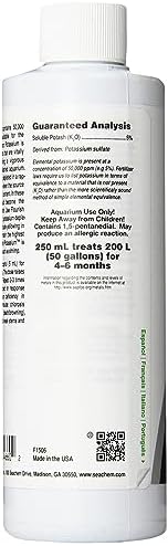 Alternative view of Seachem Flourish Potassium 250 ML