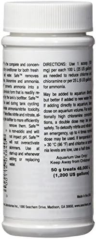 Alternative view of Seachem Safe Akvaryum Balıkları İçin Klor Giderici 50 Gr