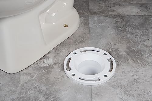 Alternative view of Oatey 4 inç PVC Twist-N-Set Klozet Flanşı