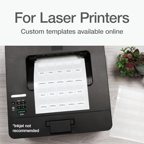 Redi-Tag Lazer Yazıcı Uyumlu İndeks Etiketleri, 2,9 x 3,2 cm, Beyaz, 375 Adet