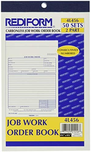 alışverişinin iş için, kitap, 5 1/2 x 9 1/8, iki parça, 50/kitap