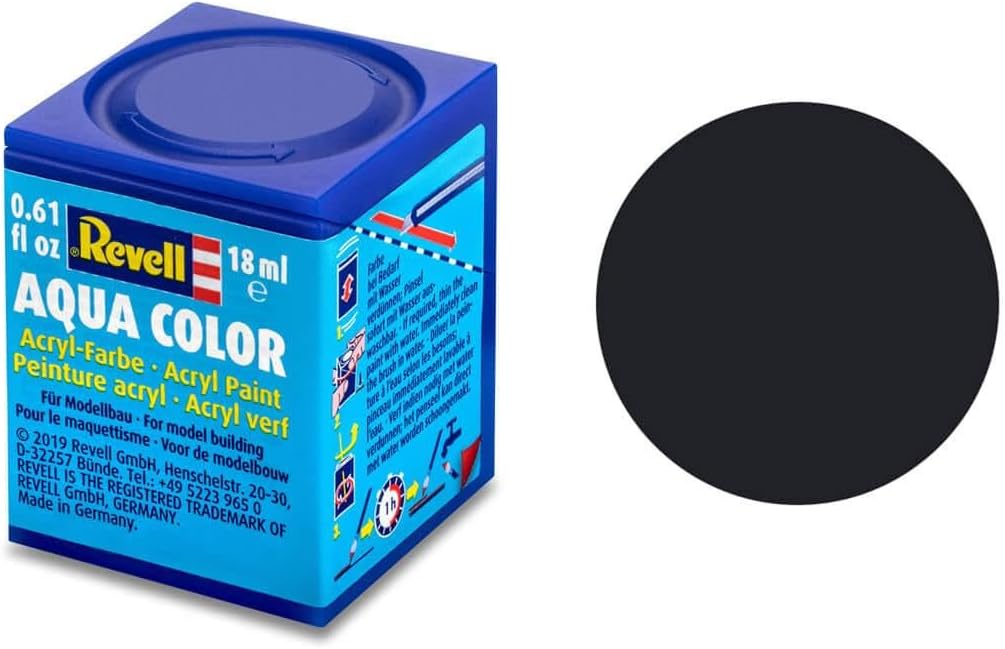 - Su Bazlı Boyası Siyah Mat 18 Ml (36108)