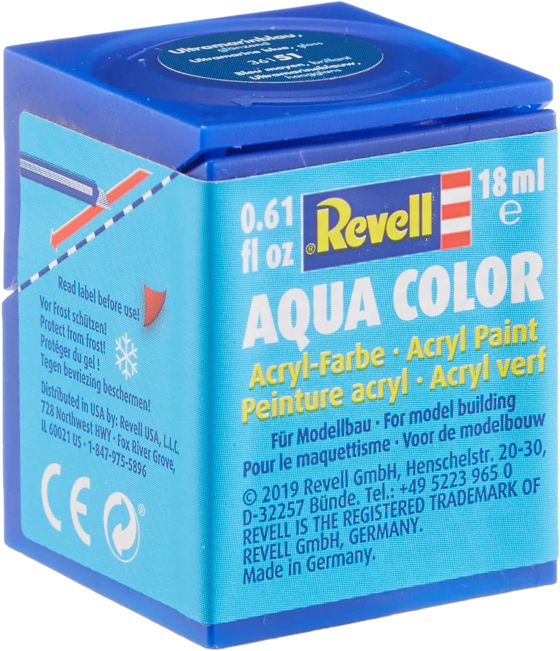 - Su Bazlı Boyası Lacivert Mavi Parlak 18 Ml (36151)