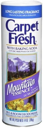Carpet Fresh Kabartma Sodalı Halı ve Oda Koku Giderici, Dağ Özü Kokusu, 14 oz
