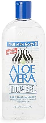 Fruit Of The Earth Aloe %100 Jel, 12 oz