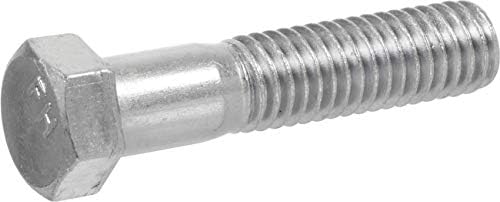 190201 Altıgen Cıvatalar, 3/8" x 4", 50 Parça, çinko
