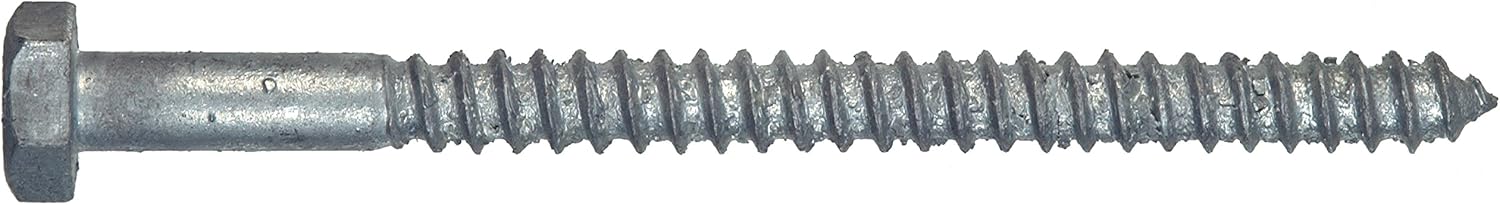 The Group 812065 Daldırma Galavanize Altıgen Vidalı Vida, 3/8 X 2-1/2-inç, 50'li Paket