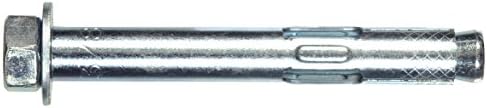 370800 Altıgen Başlı Manşon Çapa, 8/8 X 1-7/8-İnç, 50'li Paket