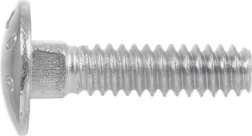 Carriage Bolt, Steel, 5/16-18 x 2-In., 100-Pk. -240090