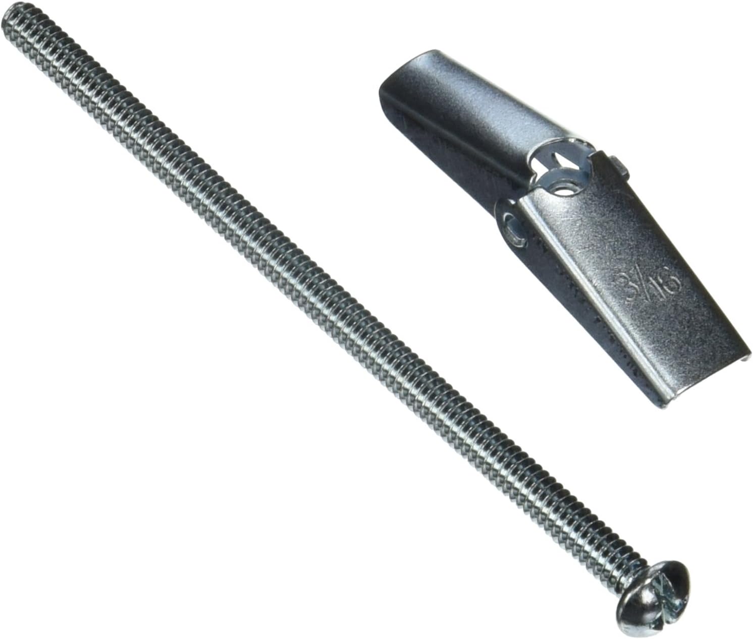 Alternative view of Corp 41427 Toggle Bolt-3/16X4 8PC RND BOLT