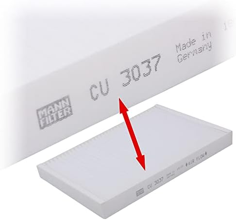 Alternative view of MANN-FILTER Kabin Filtresi CU 3037 (VW Group)