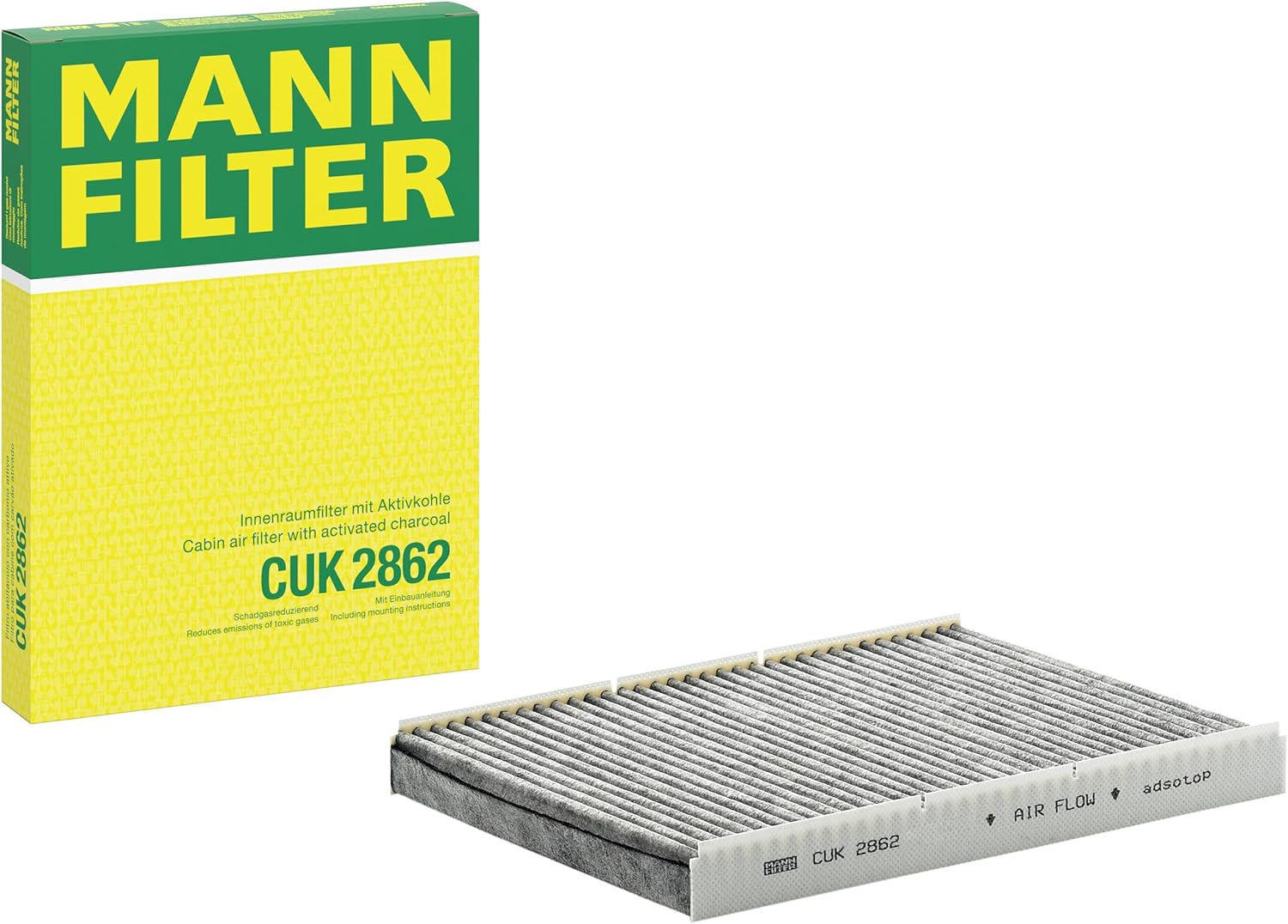 Alternative view of MANN-FILTER Kabin Filtresi CUK 2862 (VW Group)