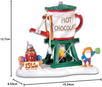 Department 56 Pole Village Çikolata Kulesi Aksesuar Heykelcik