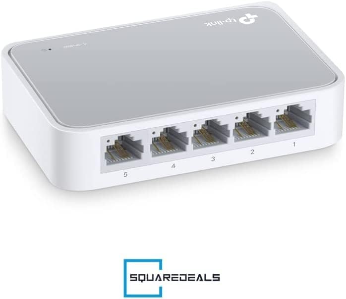 TL-SF1005D TP-LINK TL-SF1005D 5-Port 10/100Mbps Tak ve Kullan % 60 Enerji Tasarruflu Switch