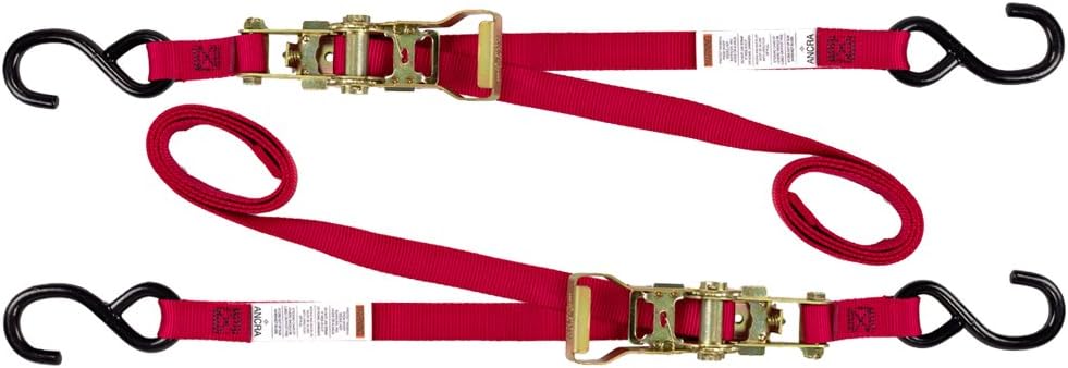 47439-10 Kırmızı 1 "x 66" Uzun Cırcır Toka Kravat Aşağı