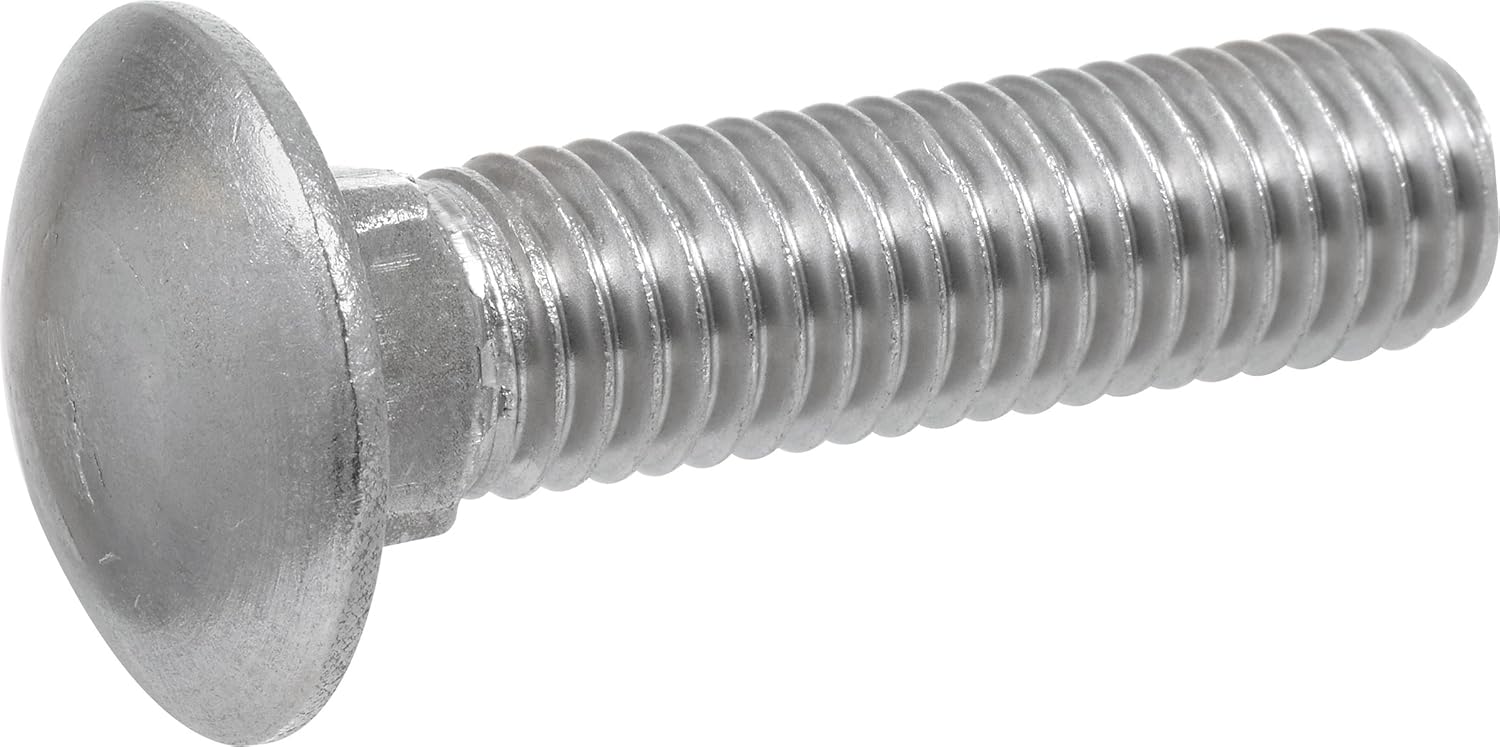 , 5/16 x 2-1/2-İnç, çinko 832574 Paslanmaz Çelik Taşıma Cıvatası, 25'li Paket