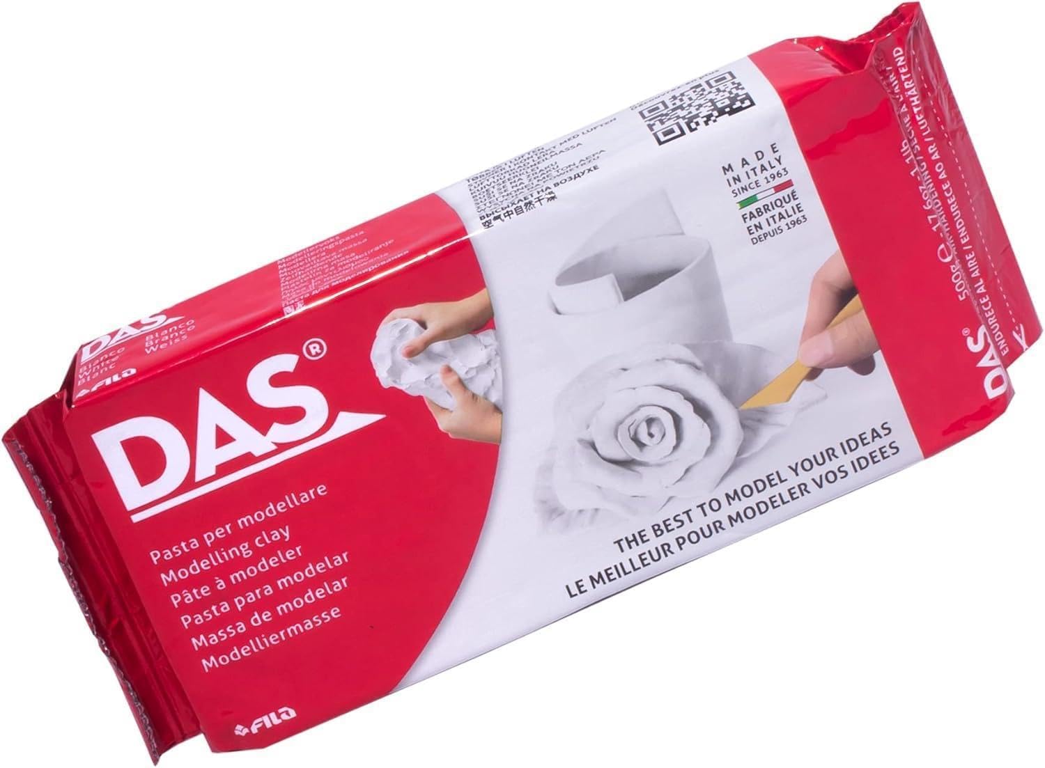 DAS Seramik Kili, Beyaz, 1/2 kg
