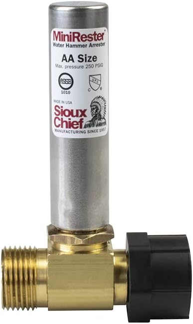 Sioux Chief Mfg Sioux Chief 660-TK Dişi Döner Somun, Erkek Ballcock İplik Mini Rester, Pirinç/Antik Pirinç