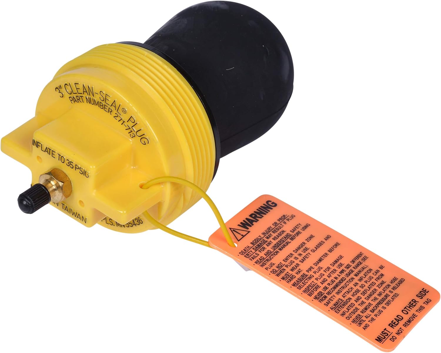 Alternative view of Oatey 271713 Cherne Clean Seal Plug, 7,6 cm