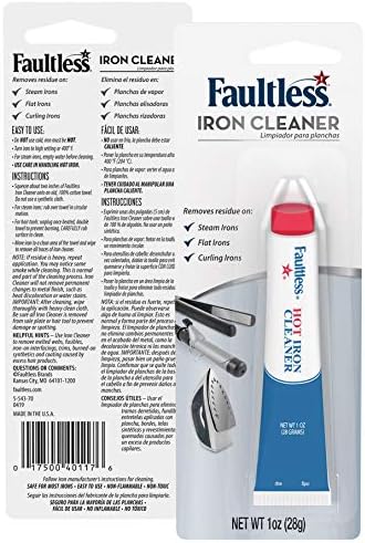 Faultless Nişasta 40110 Demir Temizleyici, 28g