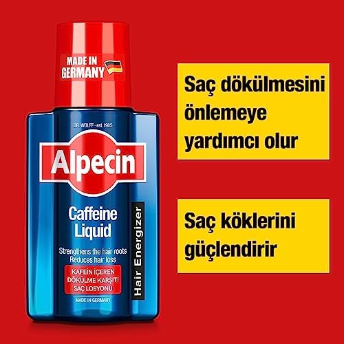 Alternative view of Alpecin Kafeinli Sıvı Saç Toniği 200ml | Saç Dökülmesini önler ve azaltır | Erkekler için Doğal Saç Uzatma | Güçlü Saçlar için Enerji verici | Erkekler için Saç Bakımı Almanya'da Üretilmiştir
