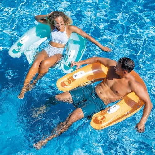 INTEX Sit'n Float aufblasbarer Poolsessel, halbtauchig, aufblasbar