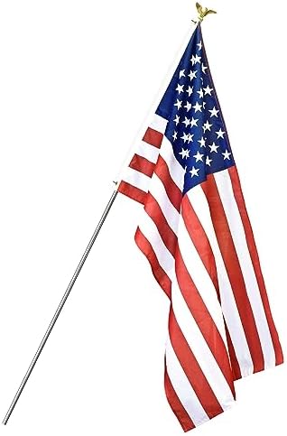 Alternative view of Annin Flagmakers Amerikan Bayrağı ve Bayrak Direği Seti, 3 x 5 Feet (Model 11325)