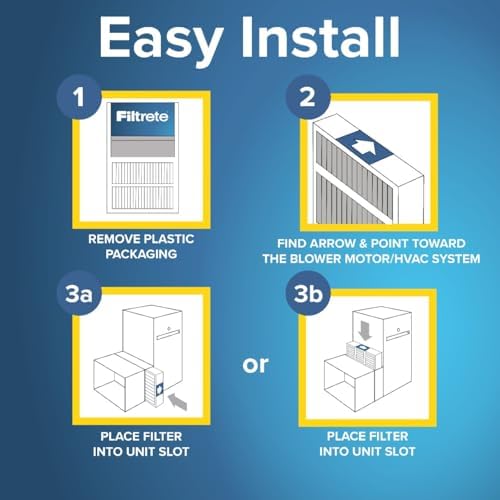 16x25x4 Hava Filtresi, MPR 1550, MERV 12, Sağlıklı Yaşam Ultra Alerjen Sağlıklı Yaşam 12 Aylık Derin Pileli 4 İnç Hava Filtreleri, 4 Filtre