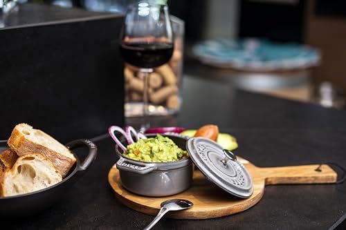 La Cocotte Mini Döküm Tencere, 10 cm, Gri