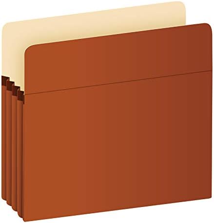 Alternative view of Genişleyen Dosya Cepleri, Mektup Boyutu, Redrope, 3,5" Genişletme, DuPont™ Tyvek® Malzemesi ile Güçlendirilmiş, Redrope, Kutu başına 25 (1524E-OX)