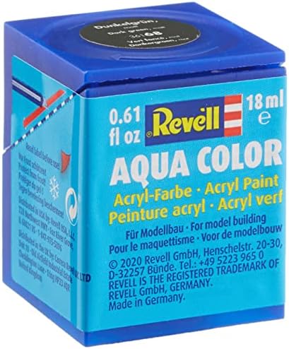 - Su Bazlı Boyası Koyu Yeşil Mat Raf 18 Ml (36168)