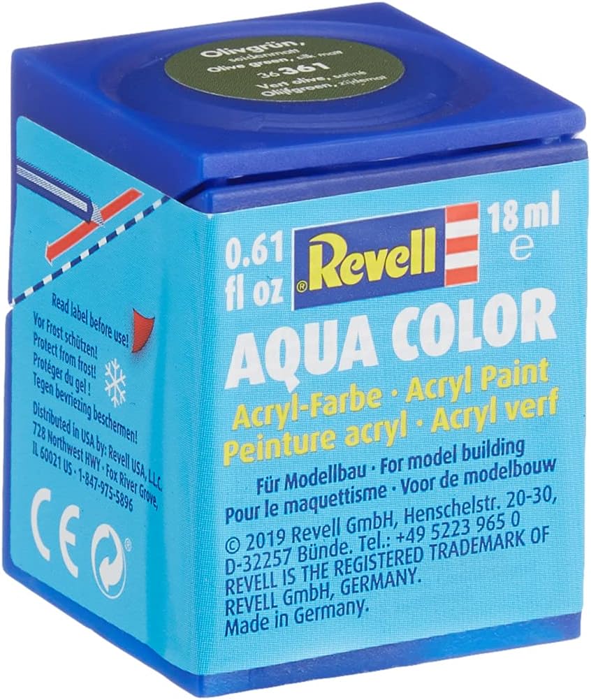 Alternative view of - Su Bazlı Boyası Zeytin Yeşil İpek 18 Ml (36361)