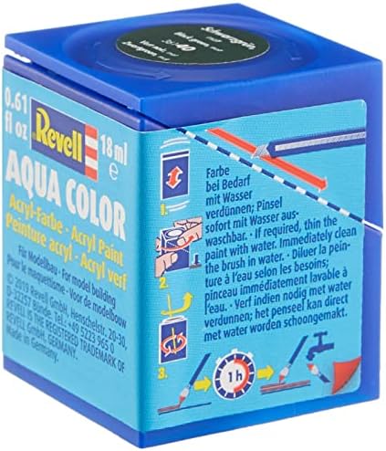 - Su Bazlı Boyası Siyah Yeşil Mat 18 Ml (36140)