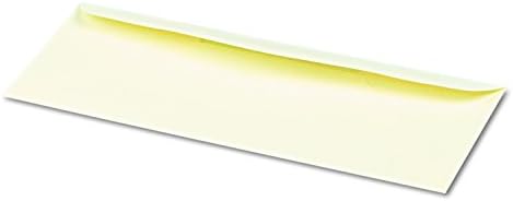 Pamuk İş #10 Zarf, 10,5 cm x 24,1 cm, 25 lb/90 GSM, Dokuma Kaplama, Fildişi, 250 Zarf - Ambalaj Değişebilir (J404I-10)