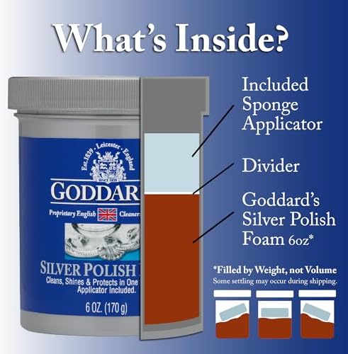 Alternative view of Goddard's Polish Northern Labs 6 oz Foam Silver Polish 707085
