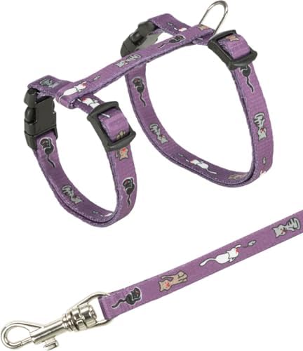Yavru Kedi Göğüs Tasması Seti, 21-34Cm/8Mm, Asorti