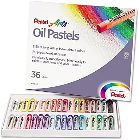 Yağlı Pastel Boya, Standart Kutu, 36 Renkli