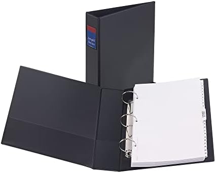 Alternative view of Legal; sağlam Binder 3 halkalı; 5,1 cm yuvarlak halka, siyah, 1 Binder (6401)