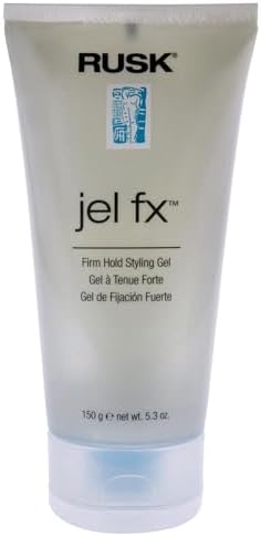 Alternative view of RUSK Jel Fx Firm Hold Styling Gel, Medium to Firm-Hold, Used for Slicking, Molding, or Blow-Drying without Flaking, 5.3 oz.