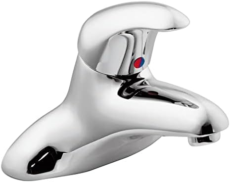8414 Ticari M-Dura 4 İnç Lavabo Bataryası Drenajlı 2,2 gpm, Krom, 0,5