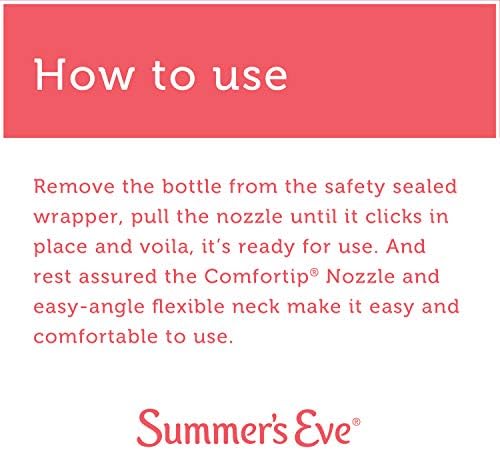 Summer's Eve Douche, Tatlı Romantizm, PH Dengeli, Dermatolog ve Testi, 4 Adet (1'li Paket) - Ambalaj Değişebilir