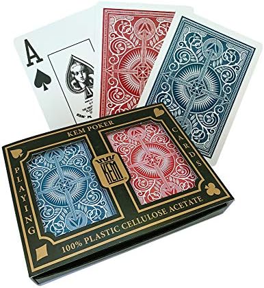 KEM, Poker Boyu, Endeks Kırmızı & Mavi, Çift Deste