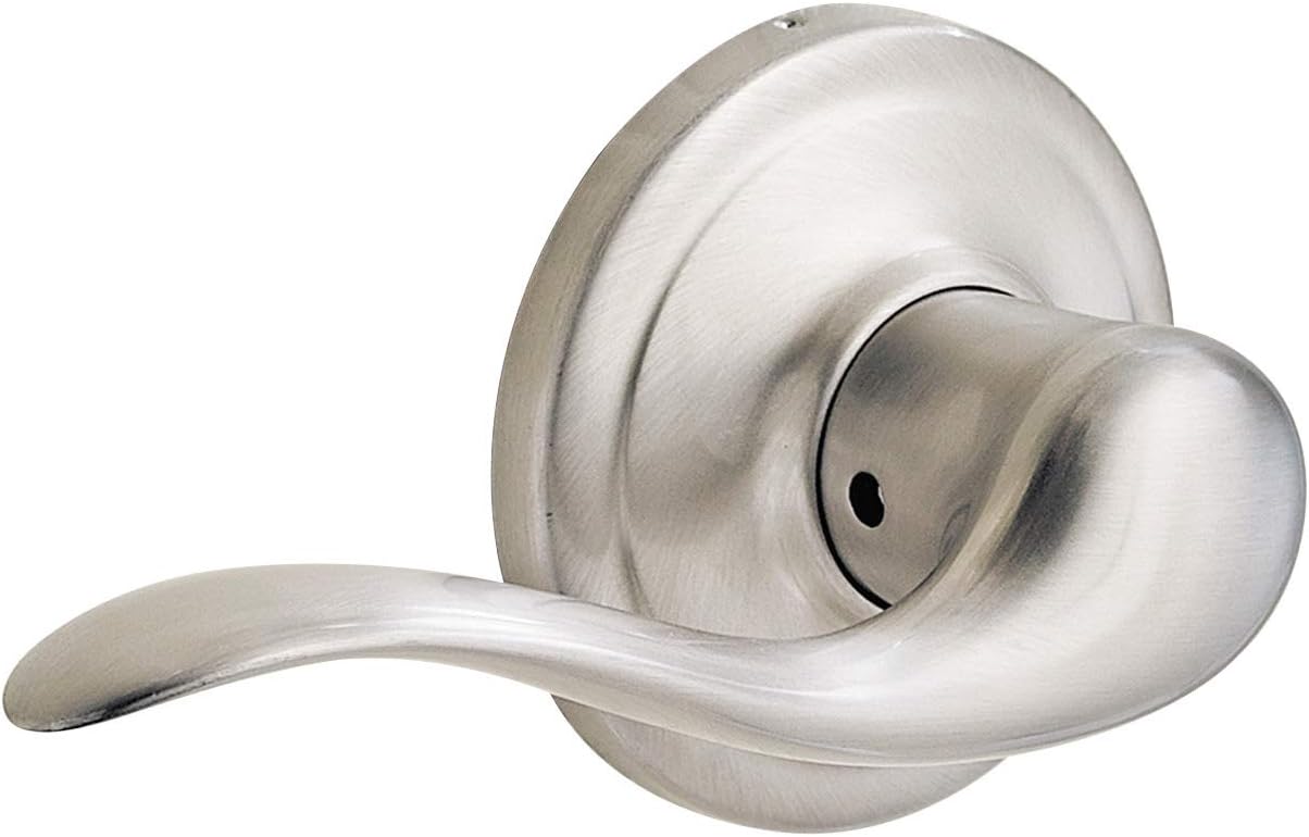 (Satin Nickel) - 97880-673 Satin Nickel Left Hand Surface Mounted Tustin Dummy Lever
