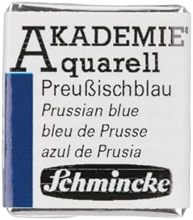 Akademie Aquarell Yarım Tablet Sulu Boya 445 Prussian Blue
