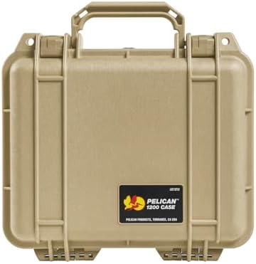 1200 Fall köpük kamera için – Desert Tan 1200 with Foam Kahverengi 1200-000-190