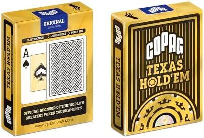 Alternative view of COPAG Texas Hold'Em Endeks Oyun Kartları, Siyah