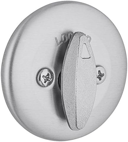 660 Cylinder Deadbolt featuring SmartKey Security in Satin Chrome