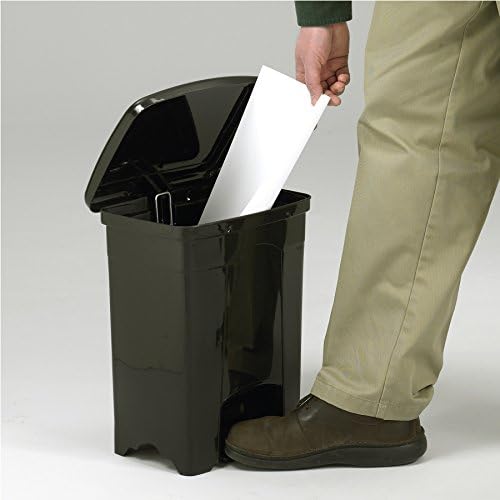 Alternative view of Ürünler 9710BL 4 Galon Plastik Basamaklı Atık/Çöp Yuvası W/Kapaklı - Ofis Kahvaltıları ve Garajlar için Dayanıklı ve Yerden Tasarruflu Çözüm