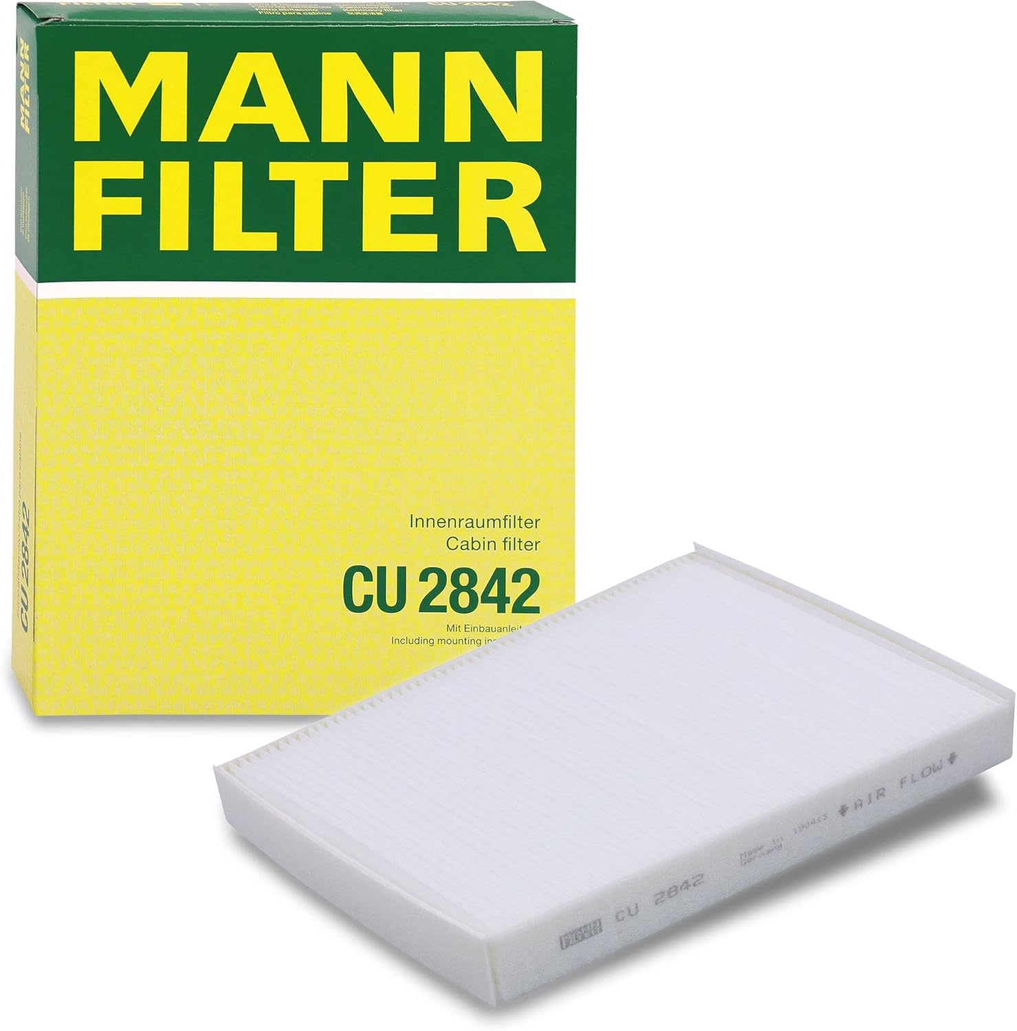 Alternative view of MANN-FILTER Kabin Filtresi CU 2842 (VW Group)